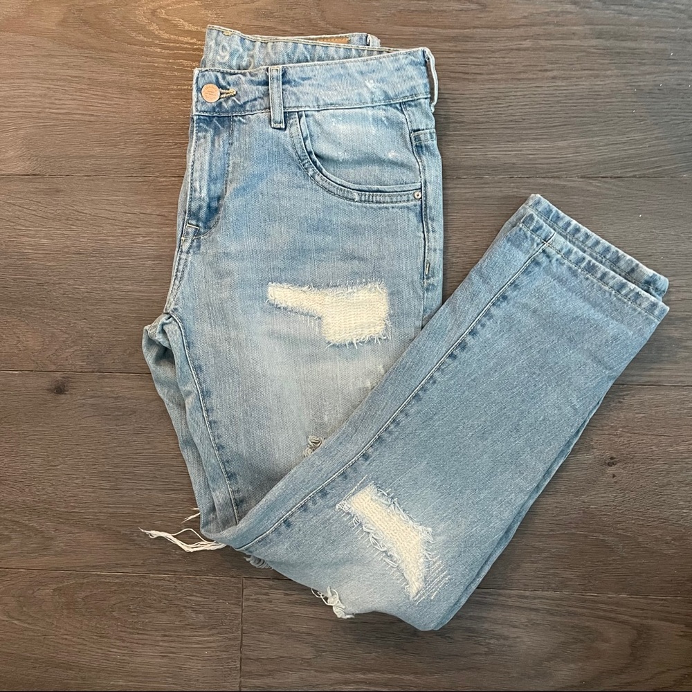 ZARA distressed boyfriend jeans - Picture 9 of 9